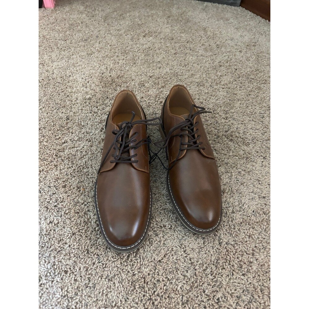 J Ferrar Men’s Dress Shoes Brown size 10 NWT